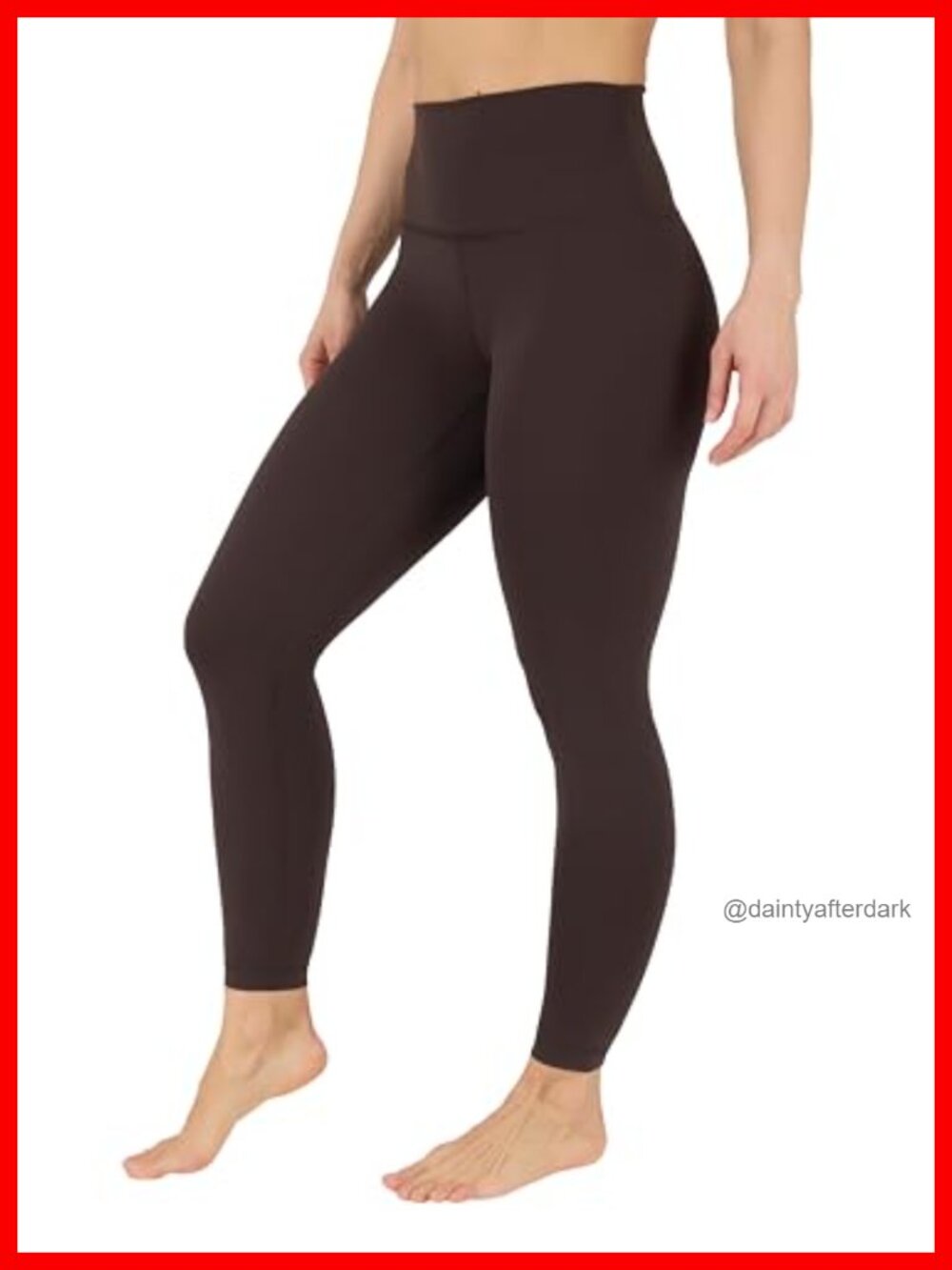 High Waist Power Flex Tummy Control Leggings, 87% Nylon 13% Spandex, Yoga